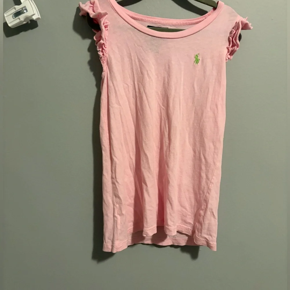 Ralph Lauren tshirt with ruffle sleeves